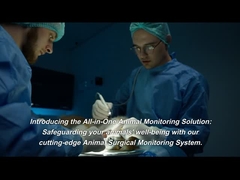 AM6100 đa thông số Thiết bị theo dõi bệnh nhân thú y Bluetooth Thiết bị y tế