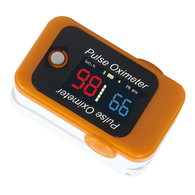Convenient Bluetooth Fingertip Oximeter ±2bpm Accuracy For PR 30 Hours Battery Life