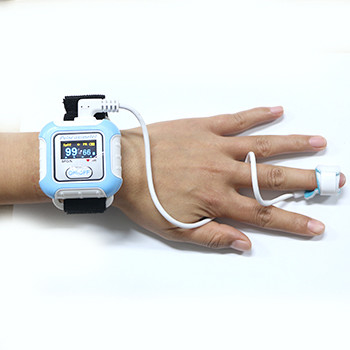 Home Medical SPO2 Saturation Meter Wrist Pulse Oximeter Bluetooth With IOS Android PC