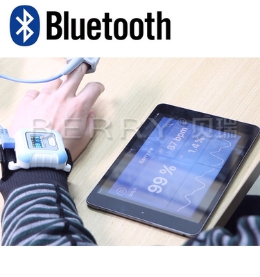 Home Medical SPO2 Saturation Meter Wrist Pulse Oximeter Bluetooth With IOS Android PC