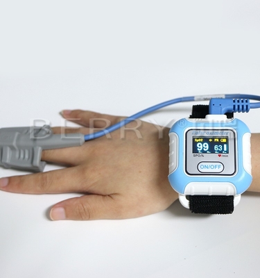 Home Medical SPO2 Saturation Meter Wrist Pulse Oximeter Bluetooth With IOS Android PC